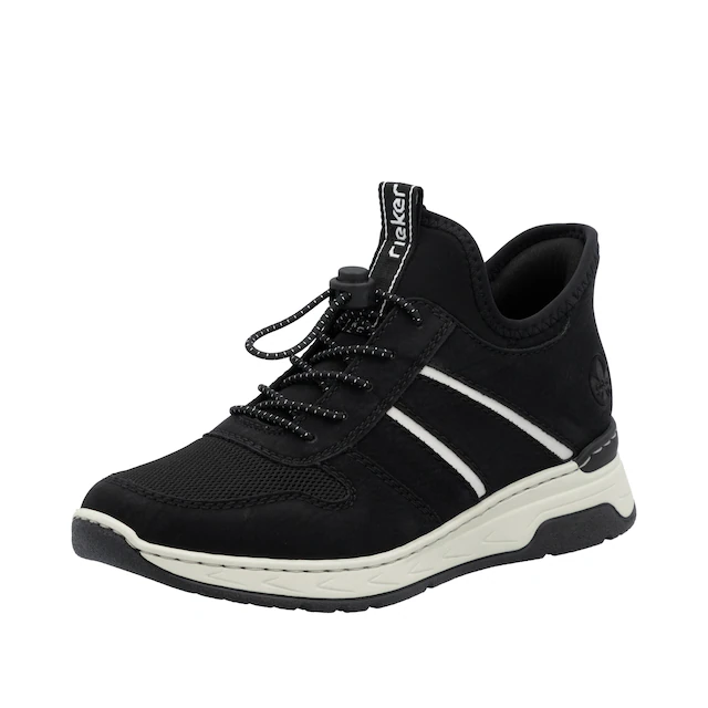 Rieker Slip-On Sneaker »Ready2GO« Schlupfschuh, Halbschuh, Freizeitsneaker mit MemoSoft-Innensohle