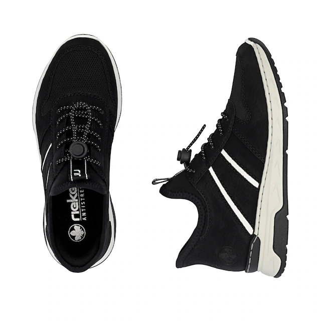 Rieker Slip-On Sneaker »Ready2GO« Schlupfschuh, Halbschuh, Freizeitsneaker mit MemoSoft-Innensohle