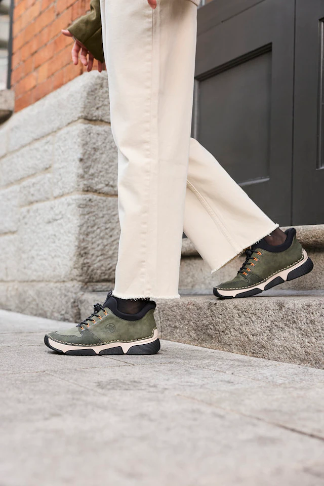 Rieker Slip-On Sneaker »Ready2GO« Freizeitsneaker, Halbschuh, Schlupfschuh mit Schnellverschluss
