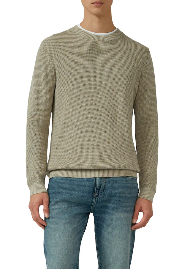 s.Oliver Strickpullover langarm, Grob-Strick