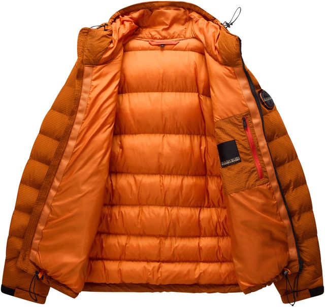 Napapijri Funktionsjacke »A-TEREZ« mit Kapuze mit Kapuze mit Kordelzug und Stehkragen, wasserabweisend, Regular Fit