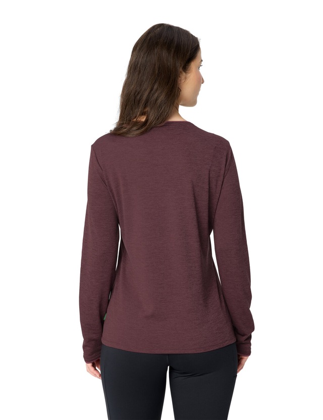 VAUDE Longsleeve »WOMEN'S ESSENTIAL LS T-SHIRT« sportliche Passform, langärmlig, mit Rundhalsausschnitt