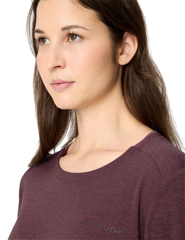 VAUDE Longsleeve »WOMEN'S ESSENTIAL LS T-SHIRT« sportliche Passform, langärmlig, mit Rundhalsausschnitt