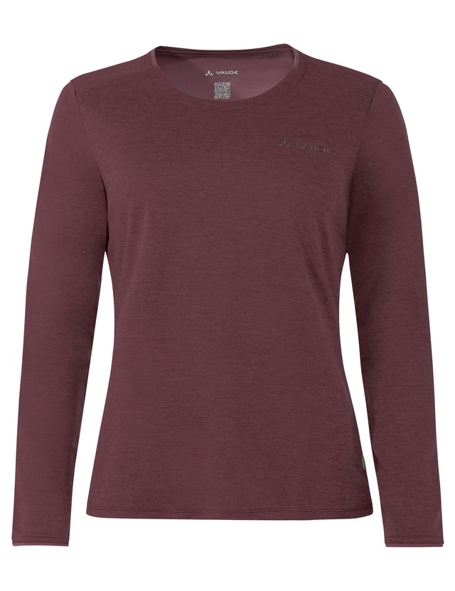 VAUDE Longsleeve »WOMEN'S ESSENTIAL LS T-SHIRT« sportliche Passform, langärmlig, mit Rundhalsausschnitt