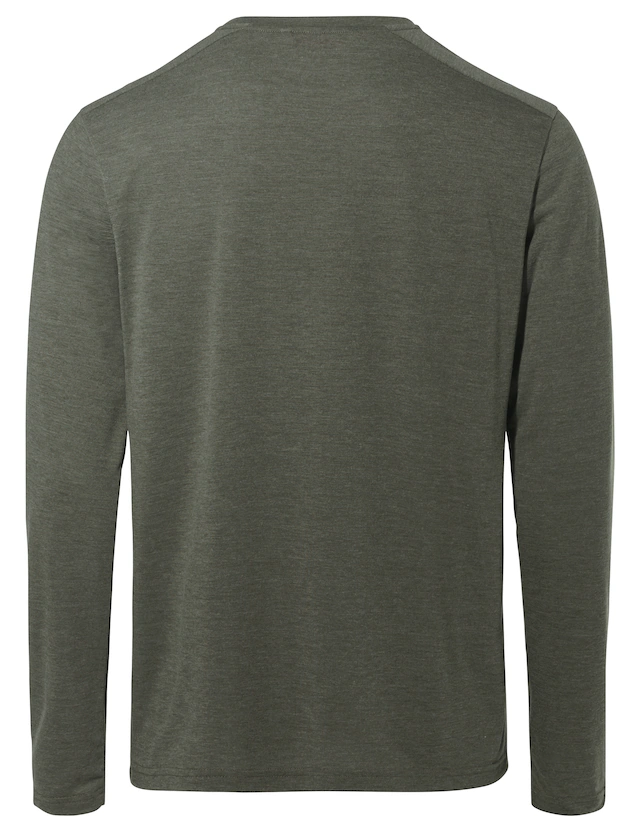 VAUDE Langarmshirt »MEN'S ROSEMOOR LS T-SHIRT III« ohne Kragen, Rundhalsausschnitt, aus Polyester und Lyocell