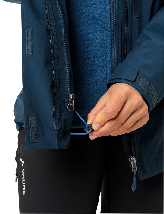 VAUDE 3-in-1-Funktionsjacke »WOMEN'S ROSEMOOR 3IN1 JACKET II« 2 Stk. tlg. wasserdicht, winddicht, atmungsaktiv