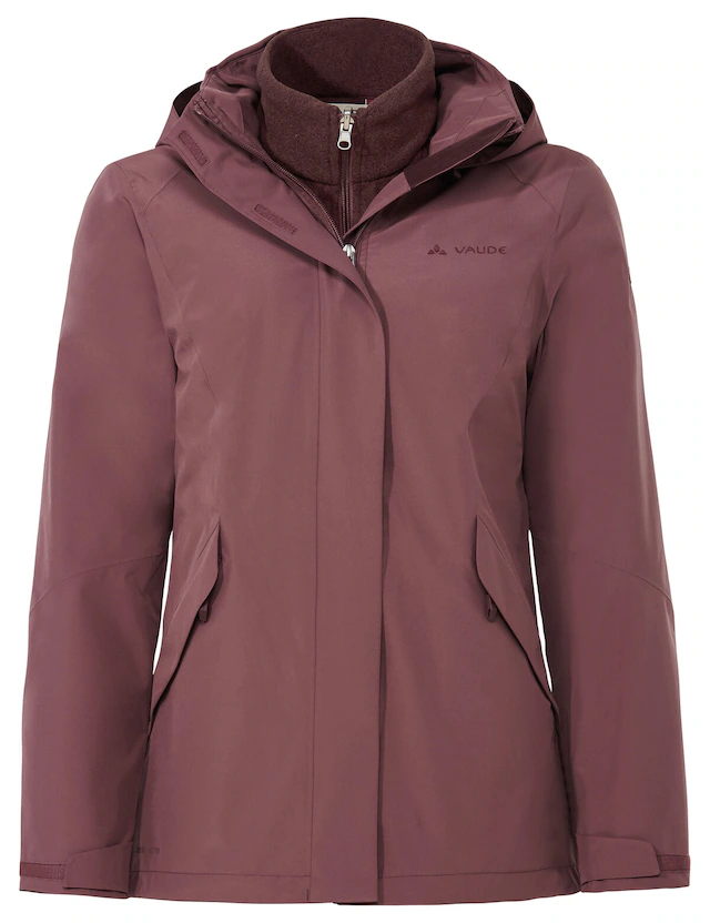 VAUDE 3-in-1-Funktionsjacke »WOMEN'S ROSEMOOR 3IN1 JACKET II« 2 Stk. tlg. wasserdicht, winddicht, atmungsaktiv