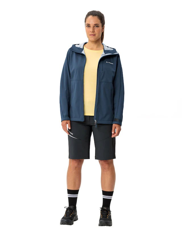 VAUDE Softshelljacke »Women's All Year Elope Softshell Jacket II« mit Reißverschluss, normale Länge, aus Polyester