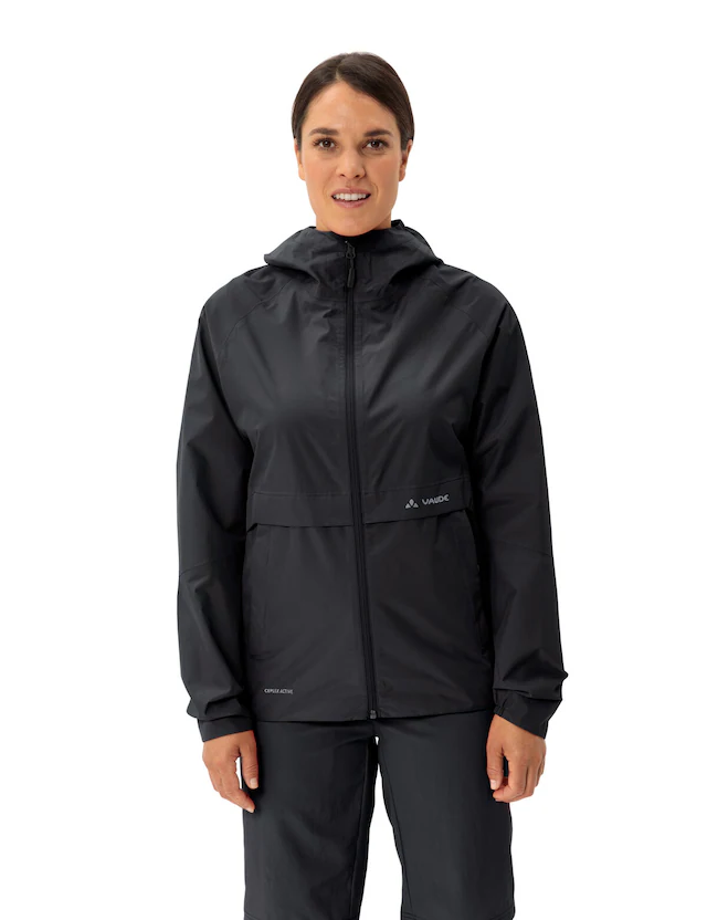 VAUDE Regenjacke »WOMEN'S LOAMER RAIN JACKET« wind- und wasserdichte Ausführung, kompakt verstaubar, normale Länge