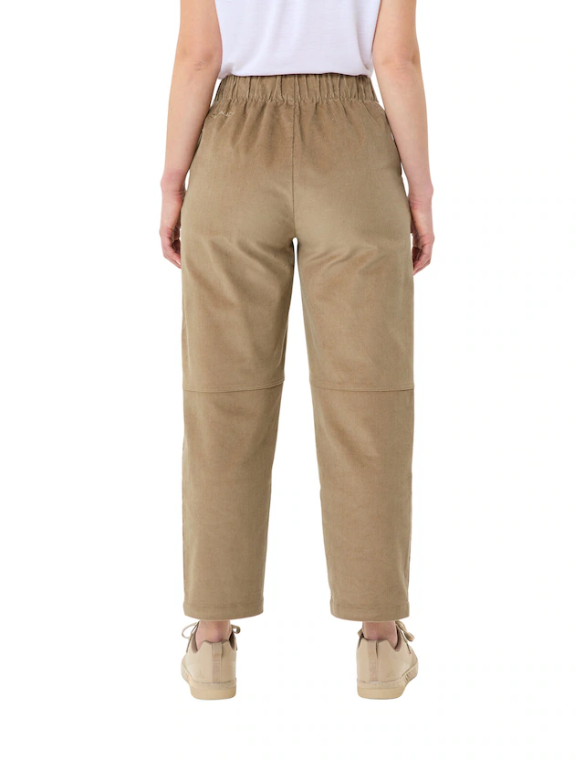 VAUDE Cordhose »WOMEN'S NAJUN CORD PANTS« weit geschnittene Beine, Loose Fit, aus Baumwolle und Elasthan