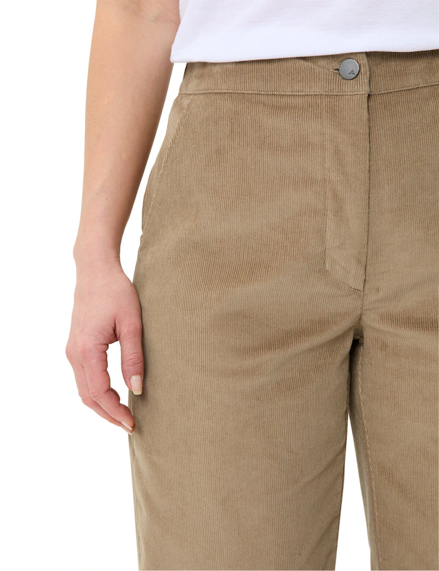VAUDE Cordhose »WOMEN'S NAJUN CORD PANTS« weit geschnittene Beine, Loose Fit, aus Baumwolle und Elasthan