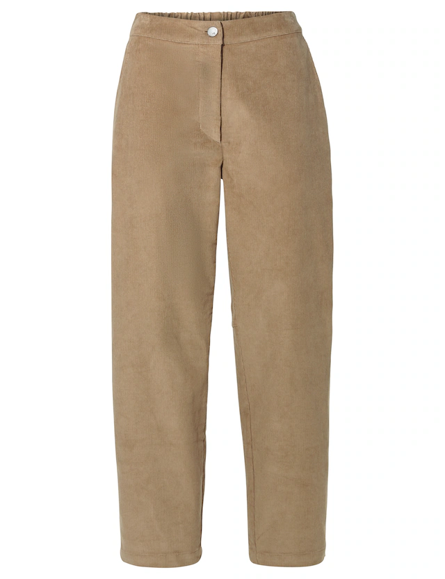 VAUDE Cordhose »WOMEN'S NAJUN CORD PANTS« weit geschnittene Beine, Loose Fit, aus Baumwolle und Elasthan
