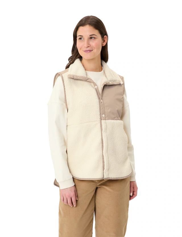 VAUDE Fleeceweste »WOMEN'S NAJUN FLEECE VEST« weiter Schnitt, sportlicher Stil, mit seitlichen Schlitzen