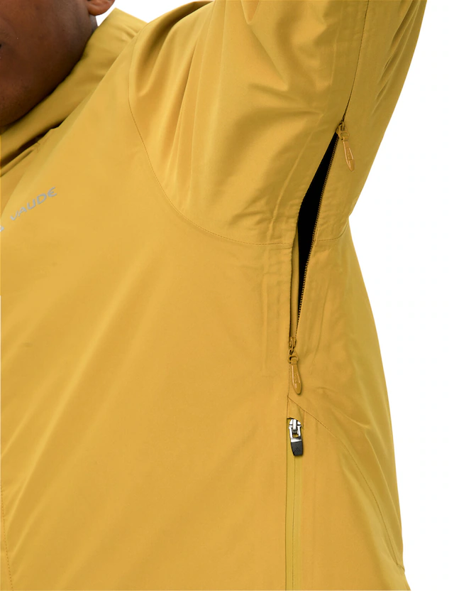 VAUDE Regenjacke »MEN'S CYCLIST WARM RAIN JACKET II« mit Kapuze sportlicher Stil, regular fit, wasserdicht, atmungsaktiv