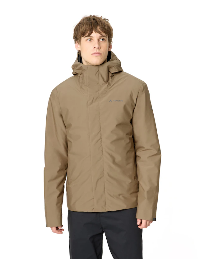 VAUDE Regenjacke »MEN'S CYCLIST WARM RAIN JACKET II« mit Kapuze sportlicher Stil, regular fit, wasserdicht, atmungsaktiv
