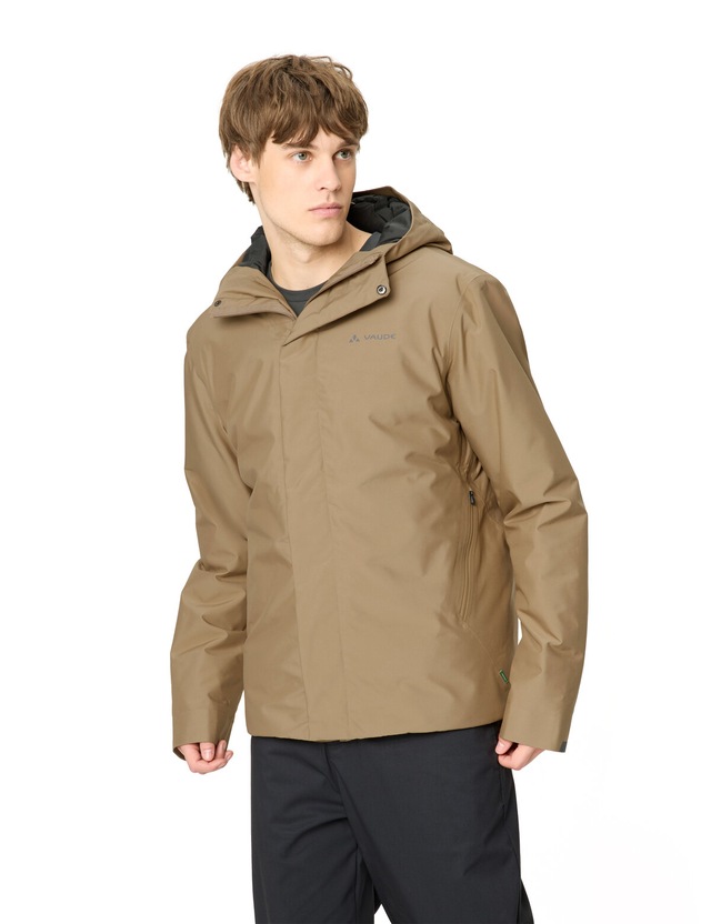 VAUDE Regenjacke »MEN'S CYCLIST WARM RAIN JACKET II« mit Kapuze sportlicher Stil, regular fit, wasserdicht, atmungsaktiv