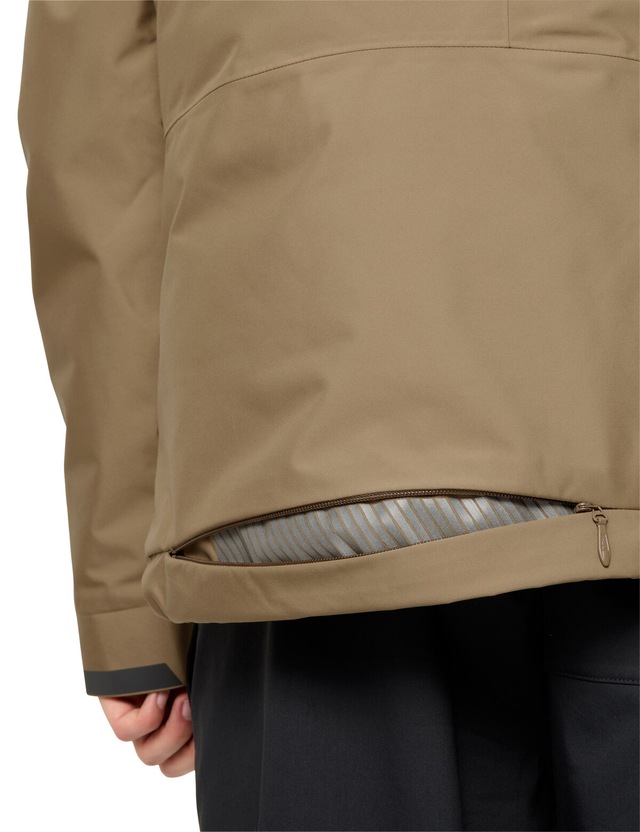VAUDE Regenjacke »MEN'S CYCLIST WARM RAIN JACKET II« mit Kapuze sportlicher Stil, regular fit, wasserdicht, atmungsaktiv