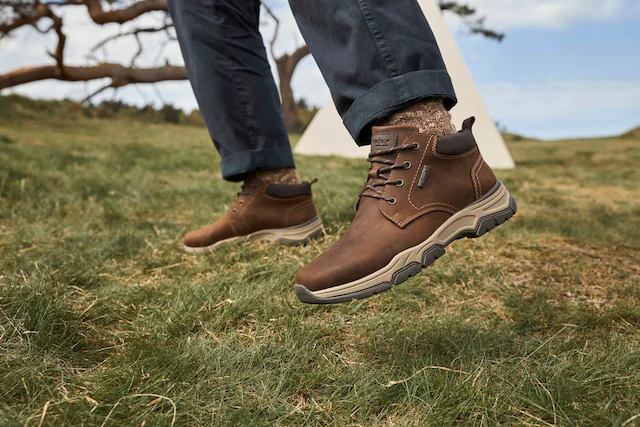 Rieker Schnürboots Stiefelette, Casual Boots mit Schaftrandpolsterung, TEX-Membran