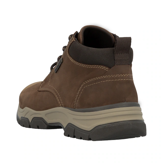 Rieker Schnürboots Stiefelette, Casual Boots mit Schaftrandpolsterung, TEX-Membran