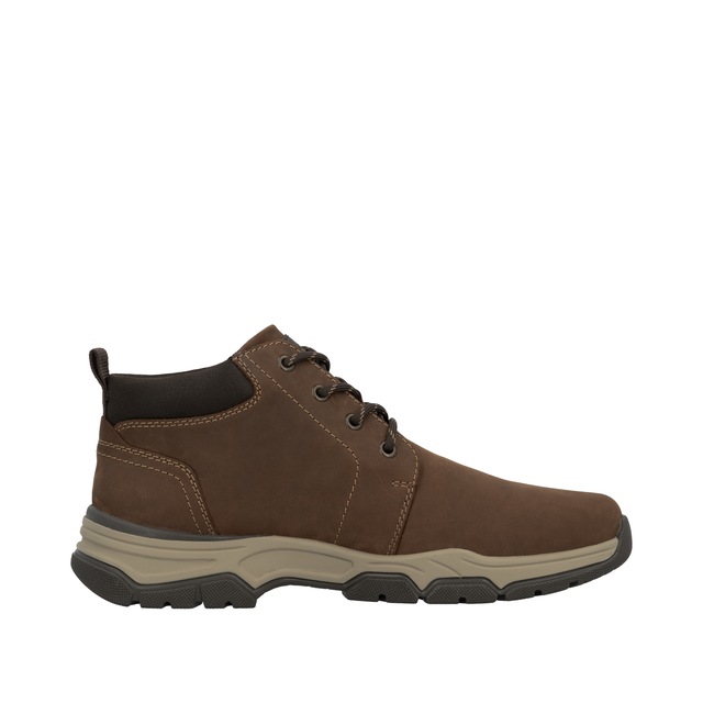 Rieker Schnürboots Stiefelette, Casual Boots mit Schaftrandpolsterung, TEX-Membran