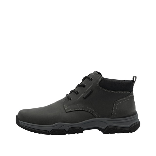 Rieker Schnürboots Stiefelette, Casual Boots mit Schaftrandpolsterung, TEX-Membran