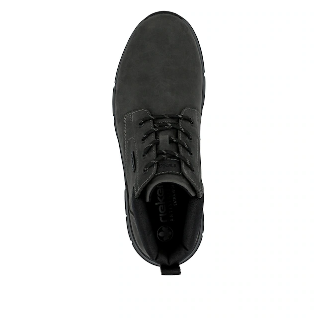 Rieker Schnürboots Stiefelette, Casual Boots mit Schaftrandpolsterung, TEX-Membran