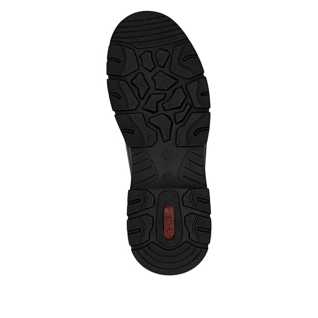 Rieker Schnürboots Stiefelette, Casual Boots mit Schaftrandpolsterung, TEX-Membran