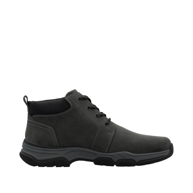 Rieker Schnürboots Stiefelette, Casual Boots mit Schaftrandpolsterung, TEX-Membran