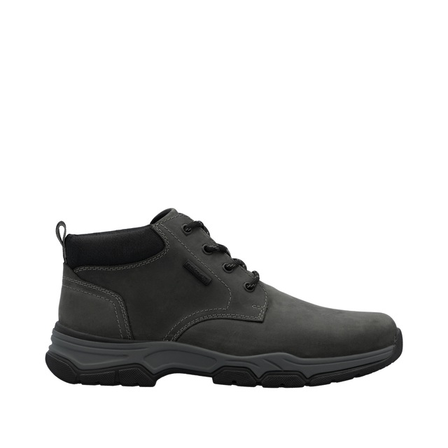 Rieker Schnürboots Stiefelette, Casual Boots mit Schaftrandpolsterung, TEX-Membran