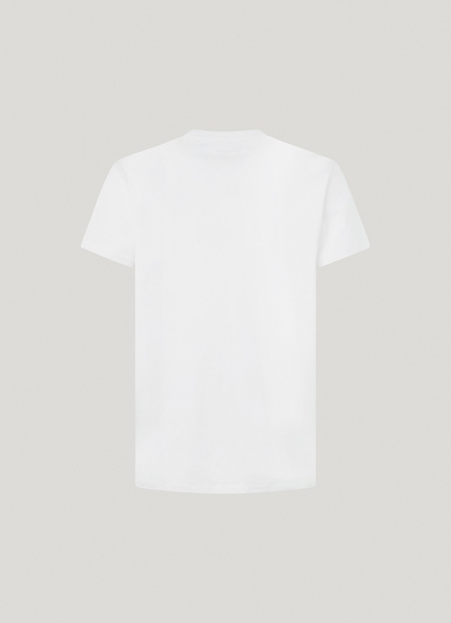 Pepe Jeans T-Shirt mit Markenprint vorne