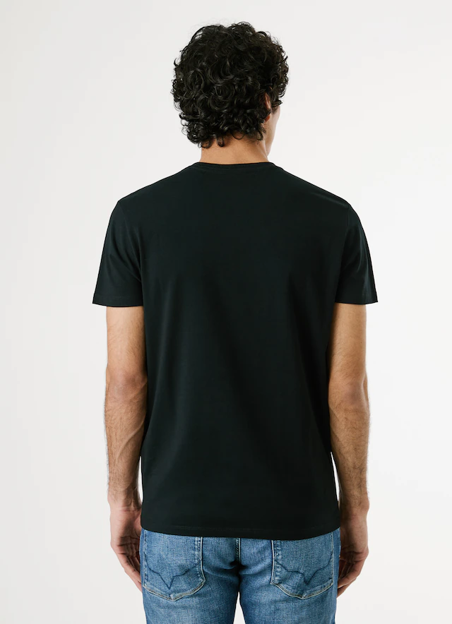 Pepe Jeans T-Shirt mit Markenprint vorne