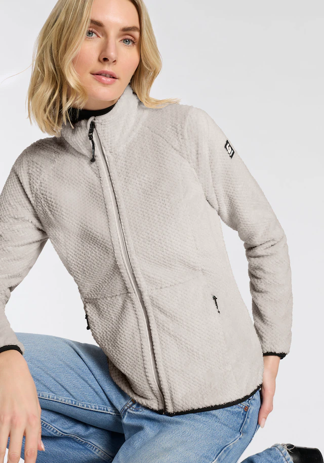 Killtec Fleecejacke »KOW 6 WMN KNTFLC JCKT« wärmende Fleecejacke, mit windabweisender Funktion