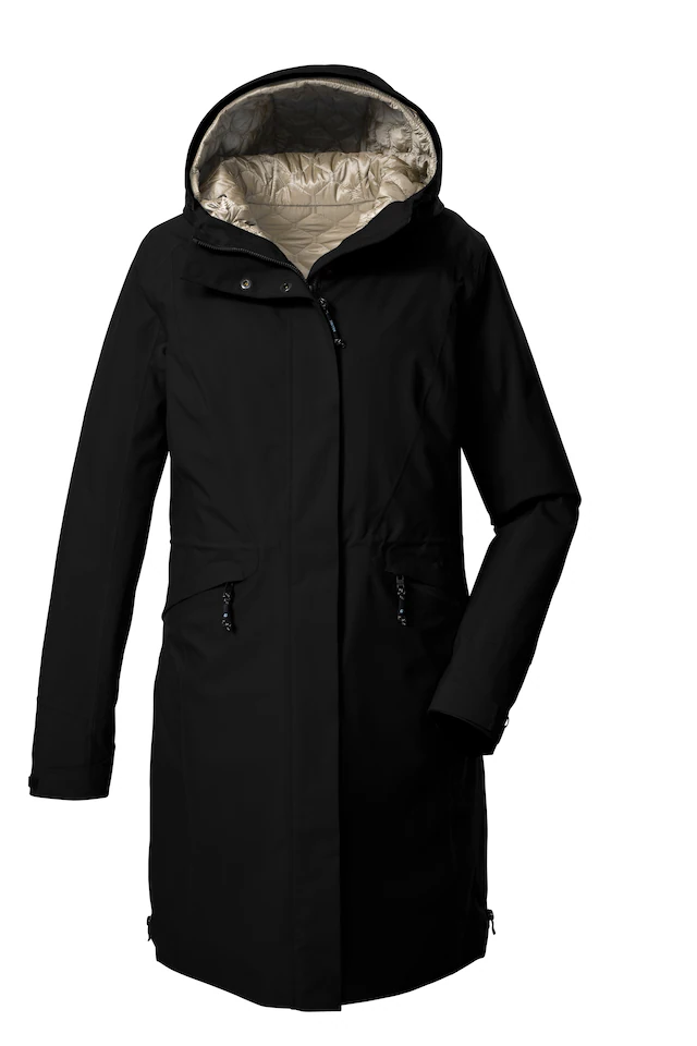Killtec 3-in-1-Funktionsjacke »KOW 22 WMN JCKT« wasserdicht mit 10.000 mm Wassersäule, atmungsaktives Material