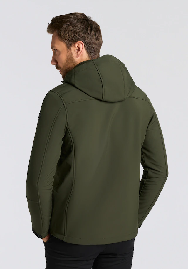 Killtec Softshelljacke »KOW 79 MN SFTSHLL JCKT« mit verstell- und abnehmbarer Kapuze, atmungsaktiv, wasserabweisend