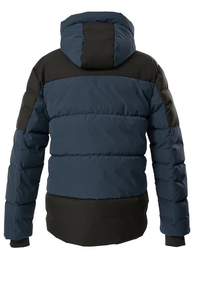 Killtec Steppjacke »KOW 88 MN QLTD JCKT« mit verstellbarer Kapuze, atmungsaktiv, wasser- und windabweisend
