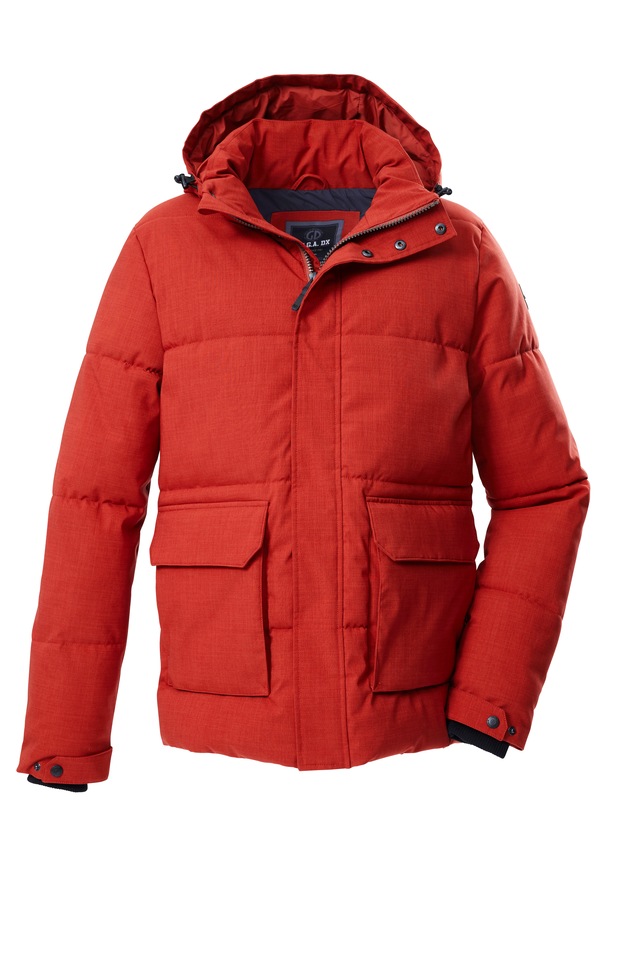 G.I.G.A. DX by killtec Steppjacke »GW 26 MN QLTD JCKT« atmungsaktiv, windabweisend, mit verstellbarer und abnehmbarer Kapuze