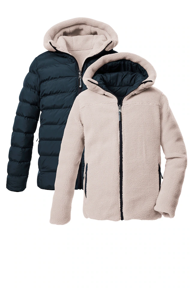 Killtec Wendejacke »KOW 231 BYS JCKT« Wendejacke, wasserabweisend, windabweisend, aus Polyester