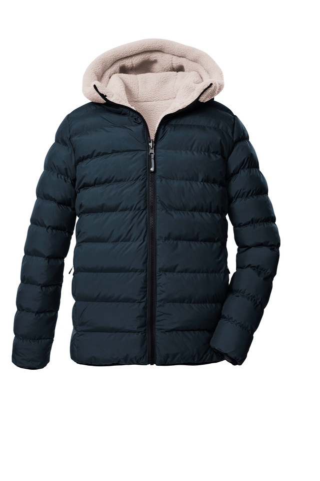 Killtec Wendejacke »KOW 231 BYS JCKT« Wendejacke, wasserabweisend, windabweisend, aus Polyester