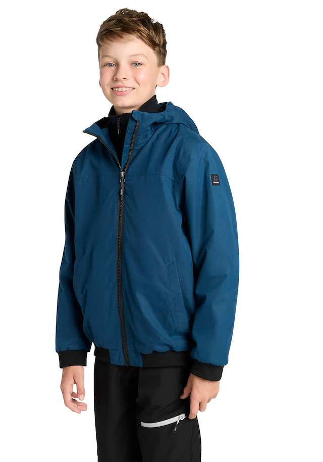 Killtec Regenjacke »KOS 153 BYS JCKT OT« mit wärmendem Futter, wasserabweisend, winddicht, normale Länge