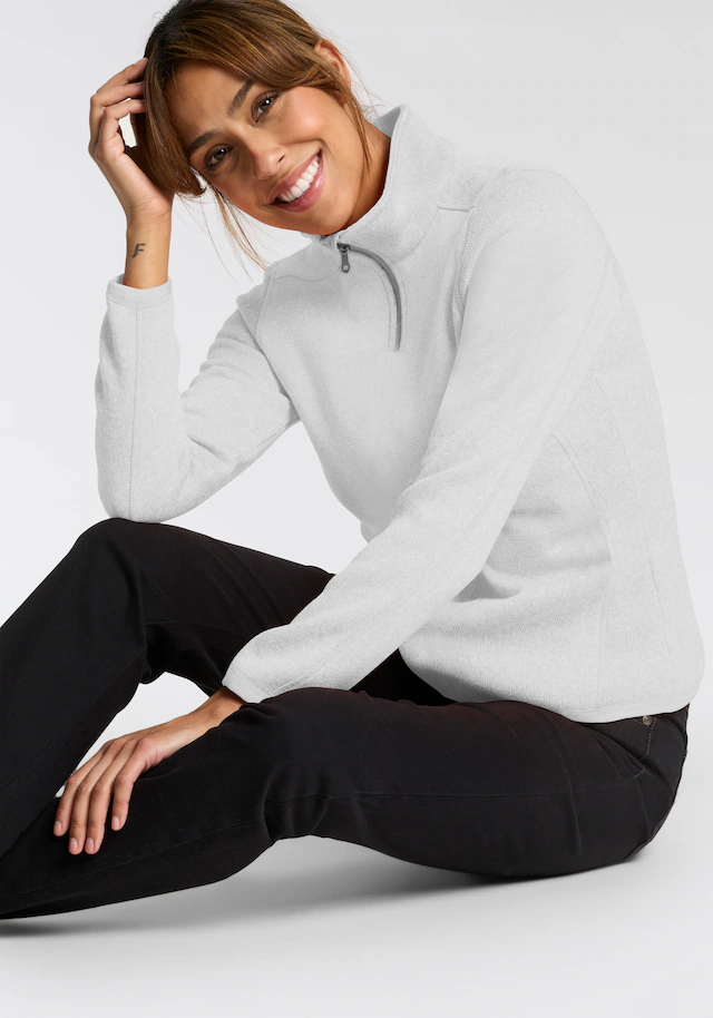 Killtec Fleeceshirt »KSW 62 WMN FLC SHRT« sportlicher Stil, für Sportmode, Outdoormode und Streetwear