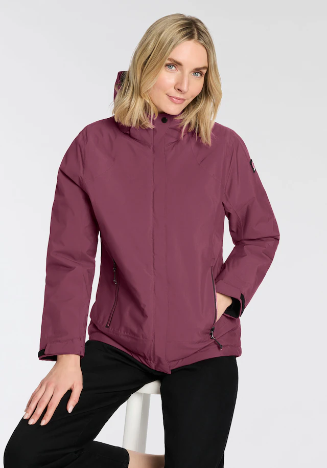 Killtec Outdoorjacke »KOW 250 WMN JCKT« mit Kapuze mit individuell anpassbarer und abnehmbarer Kapuze, atmungsaktiv