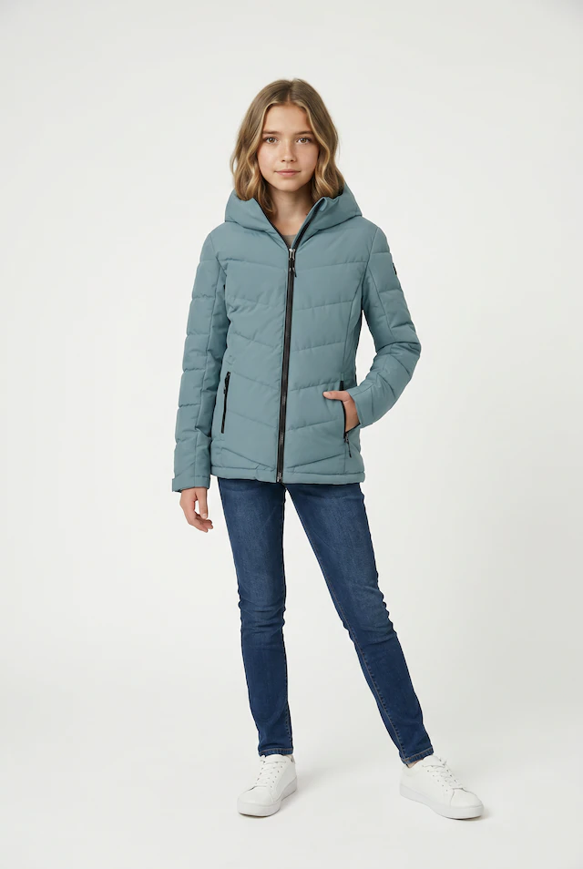 Killtec Steppjacke »KOW 220 GRLS QLTD JCKT« für Jugendliche, mit Reißverschluss, wasserabweisend, windabweisend