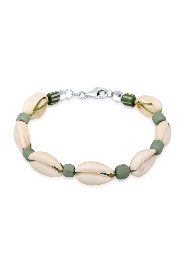 Kuzzoi Armkette »Armband Kauri Muschel Beach Surfer Festival 925 Silber«