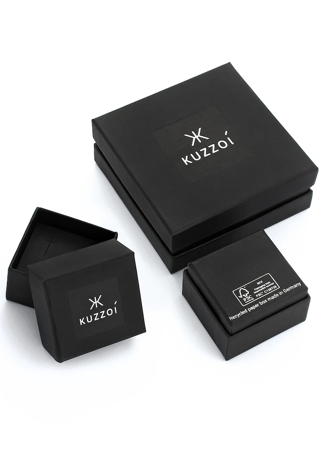 Kuzzoi Armkette »Armband Herren Königskette Robust 925 Silber«