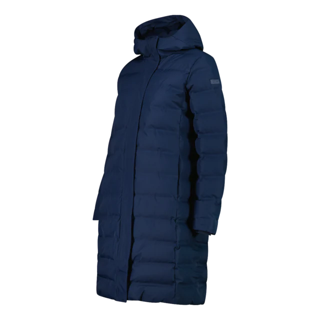 CMP Wintermantel »WOMAN COAT FIX HOOD« wärmend, winddicht, wasserabweisend, mit Kapuze, aus Polyester