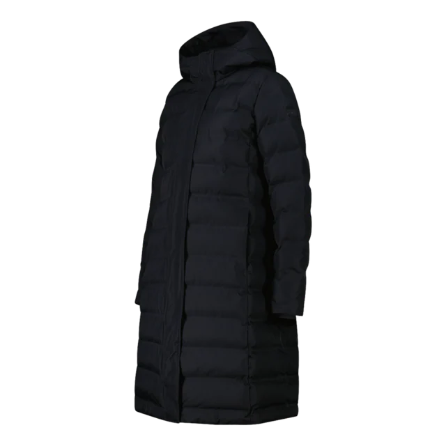 CMP Wintermantel »WOMAN COAT FIX HOOD« wärmend, winddicht, wasserabweisend, mit Kapuze, aus Polyester