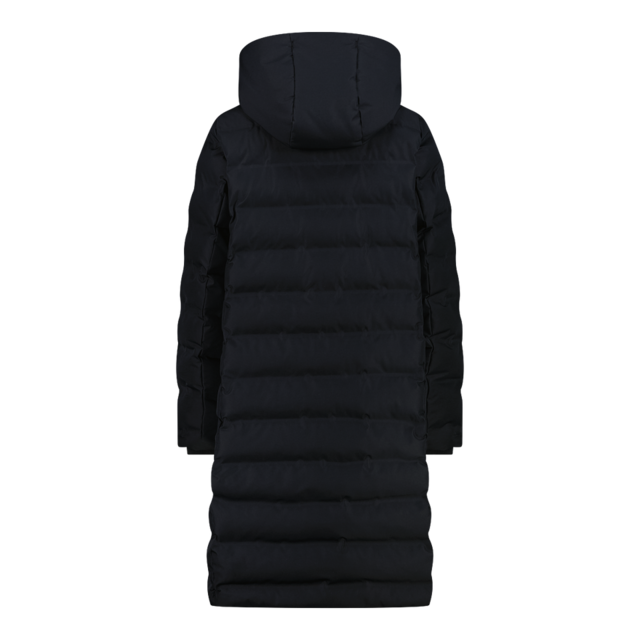 CMP Wintermantel »WOMAN COAT FIX HOOD« wärmend, winddicht, wasserabweisend, mit Kapuze, aus Polyester