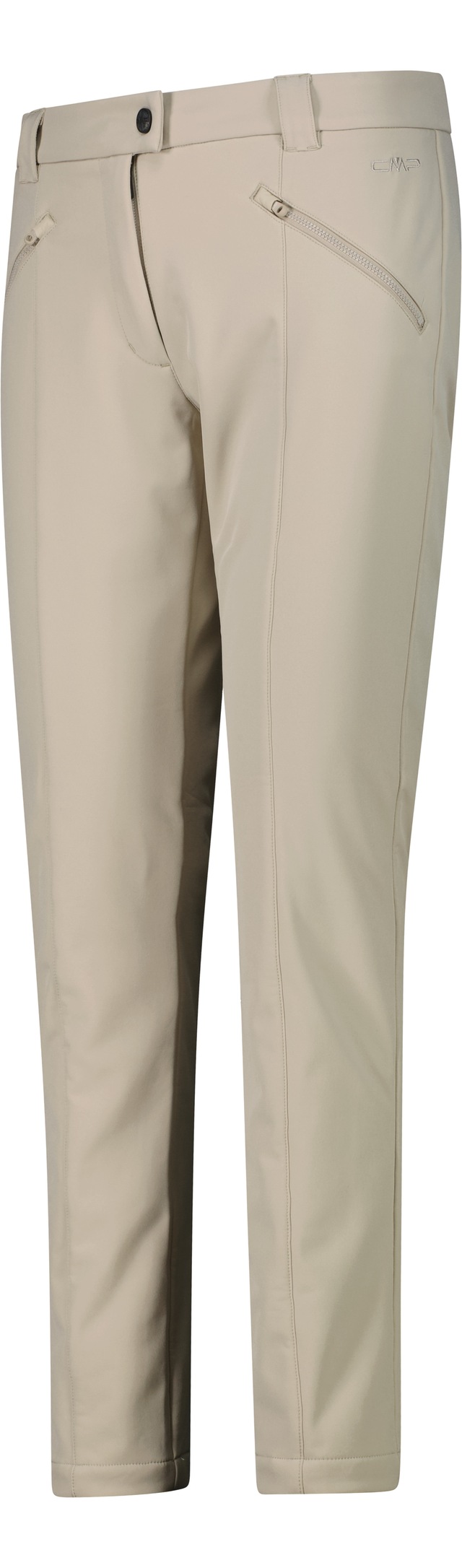 CMP Softshellhose »WOMAN LONG PANT« mit Elasthananteil, aus Polyester und Elasthan, in großen Größen