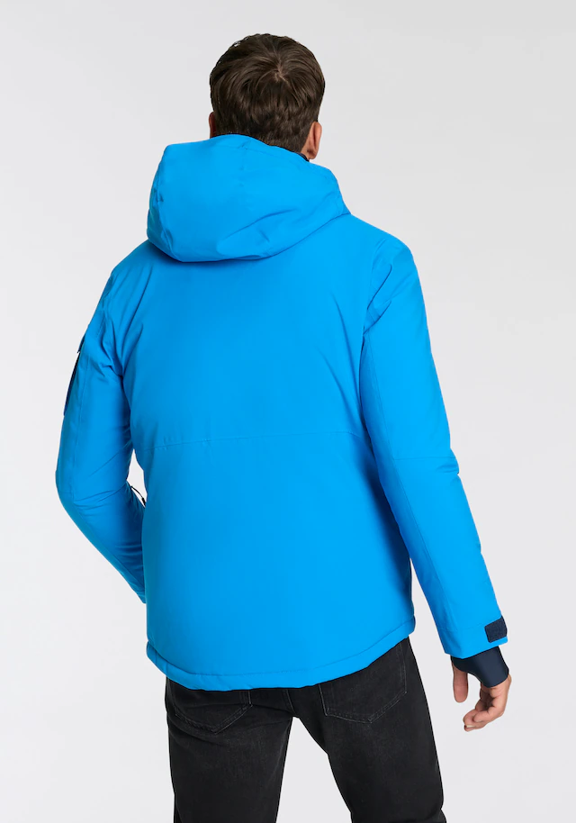 CMP Winterjacke mit Kapuze mit gefütterter Kapuze, wind- und wasserabweisend