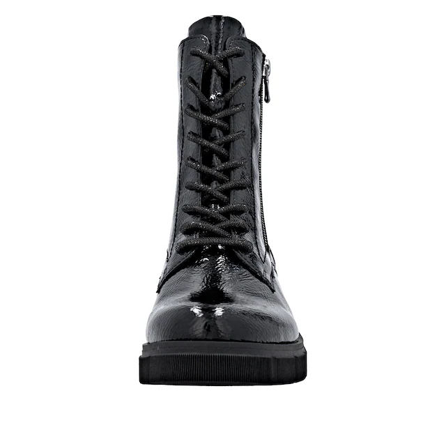 Remonte Schnürstiefelette Schnürboots, Stiefelette, Profilsohle, mit Glitzer-Schnürsenkel